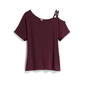 One Shoulder Knit Top